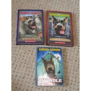 NEW Gordon Korman kids 9-12 yrs Chapter Books Retails $25 for all 3!
